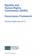 EHRC Governance Framework